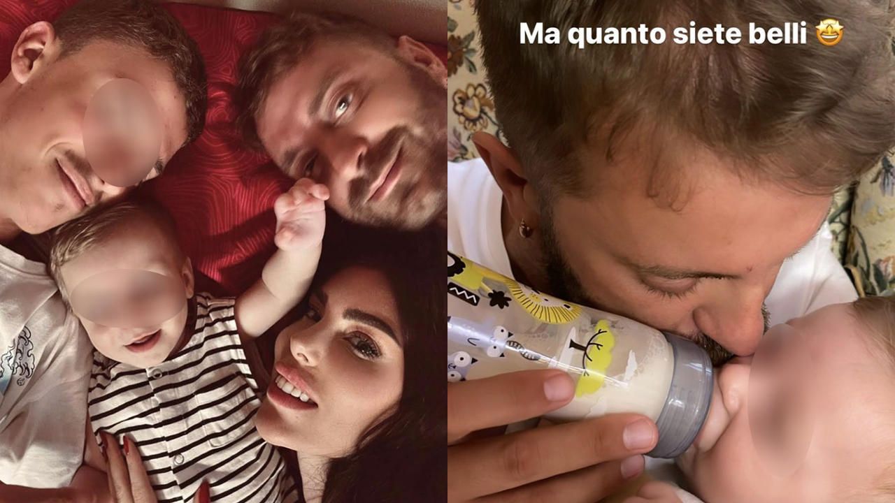 Instagram @biancaatzei e @stefanocorti85