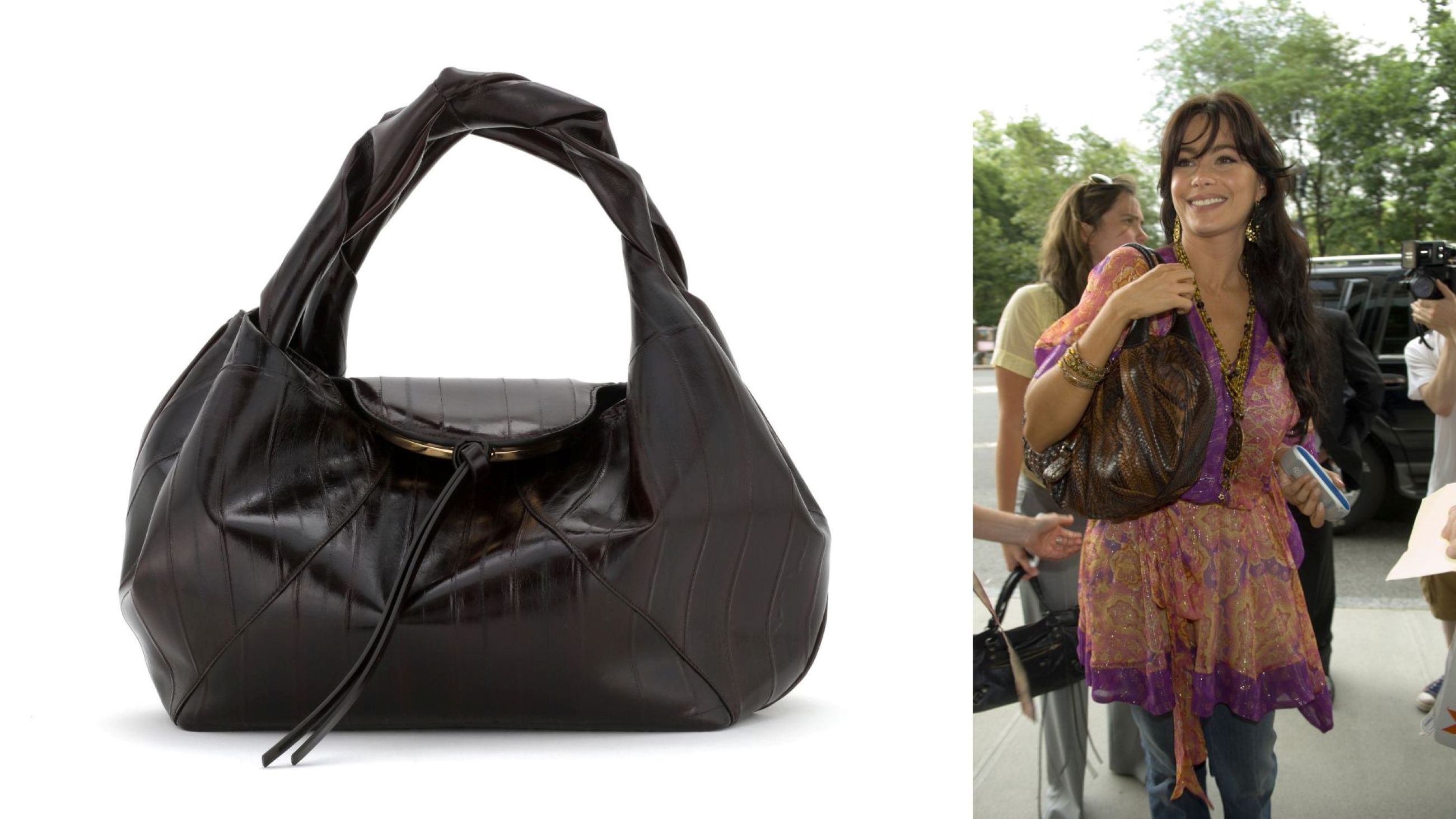 Fendi Spy; Sofia Vergara nel 2005 - Credits: Courtesy Press Office; Getty Images