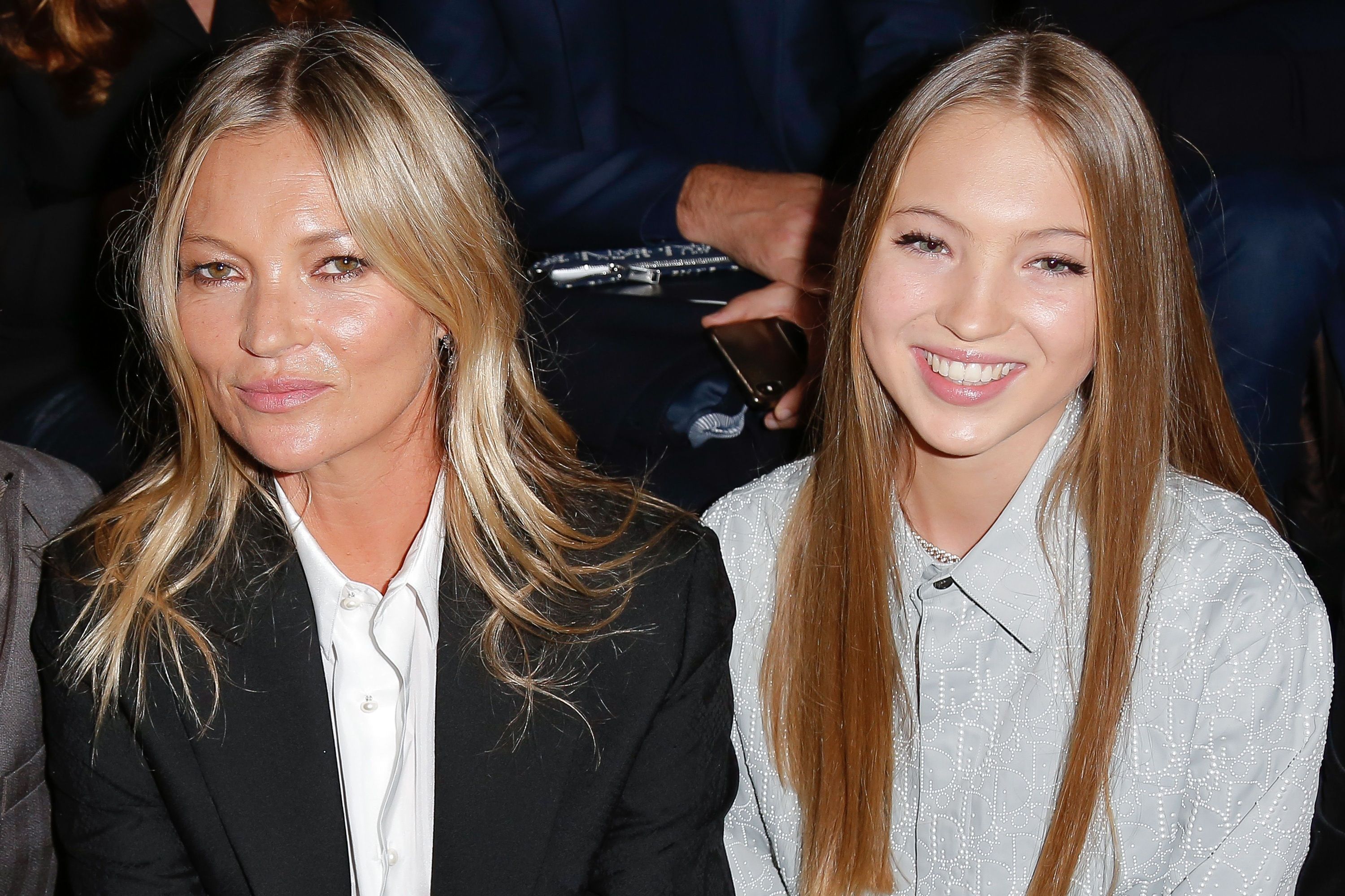 Kate Moss con la figlia Lila