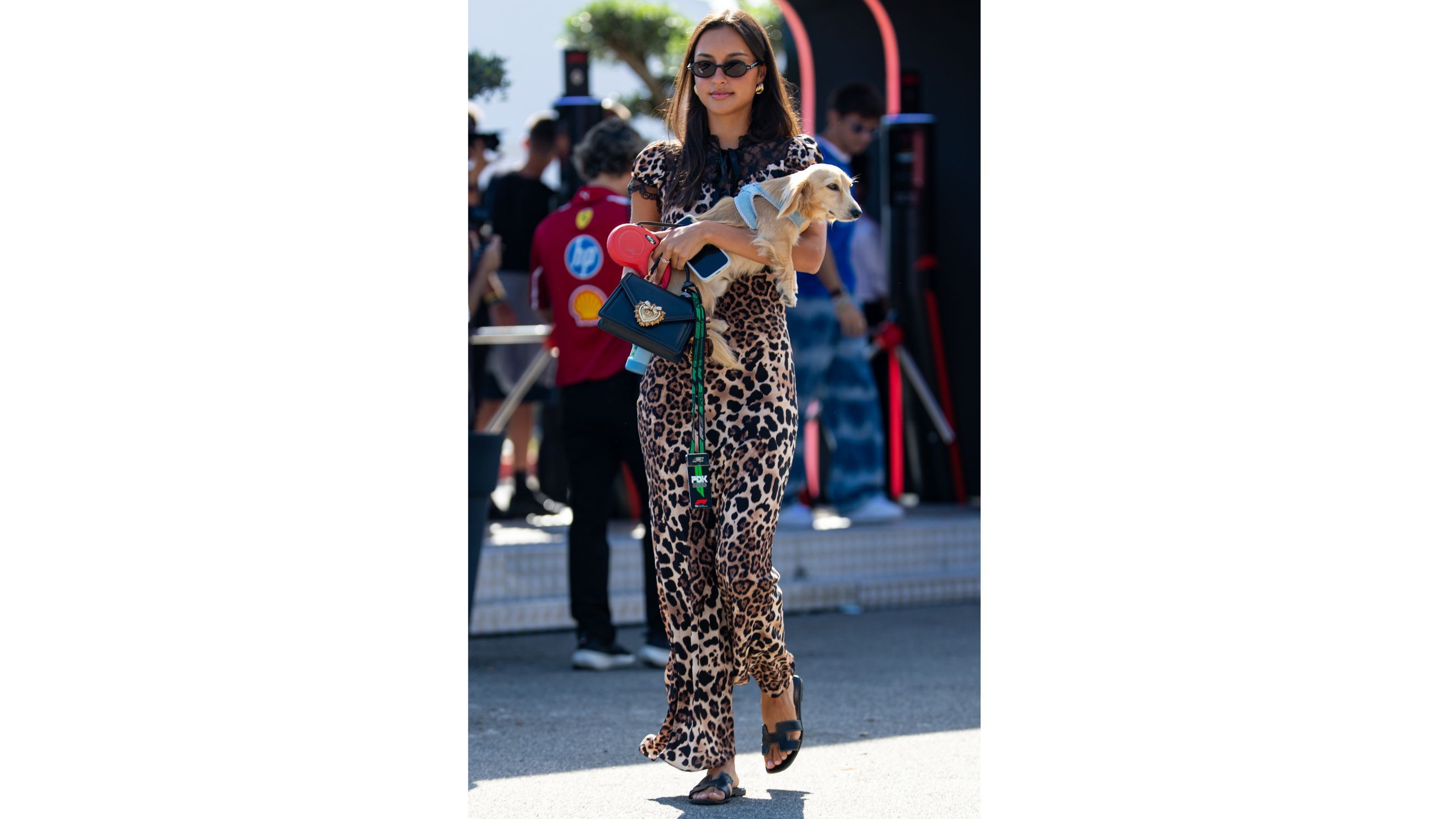 Alexandra Saint Mleux all’Autodromo Nazionale di Monza per il Gran Premio di F1, 2025 
Credit Getty Images