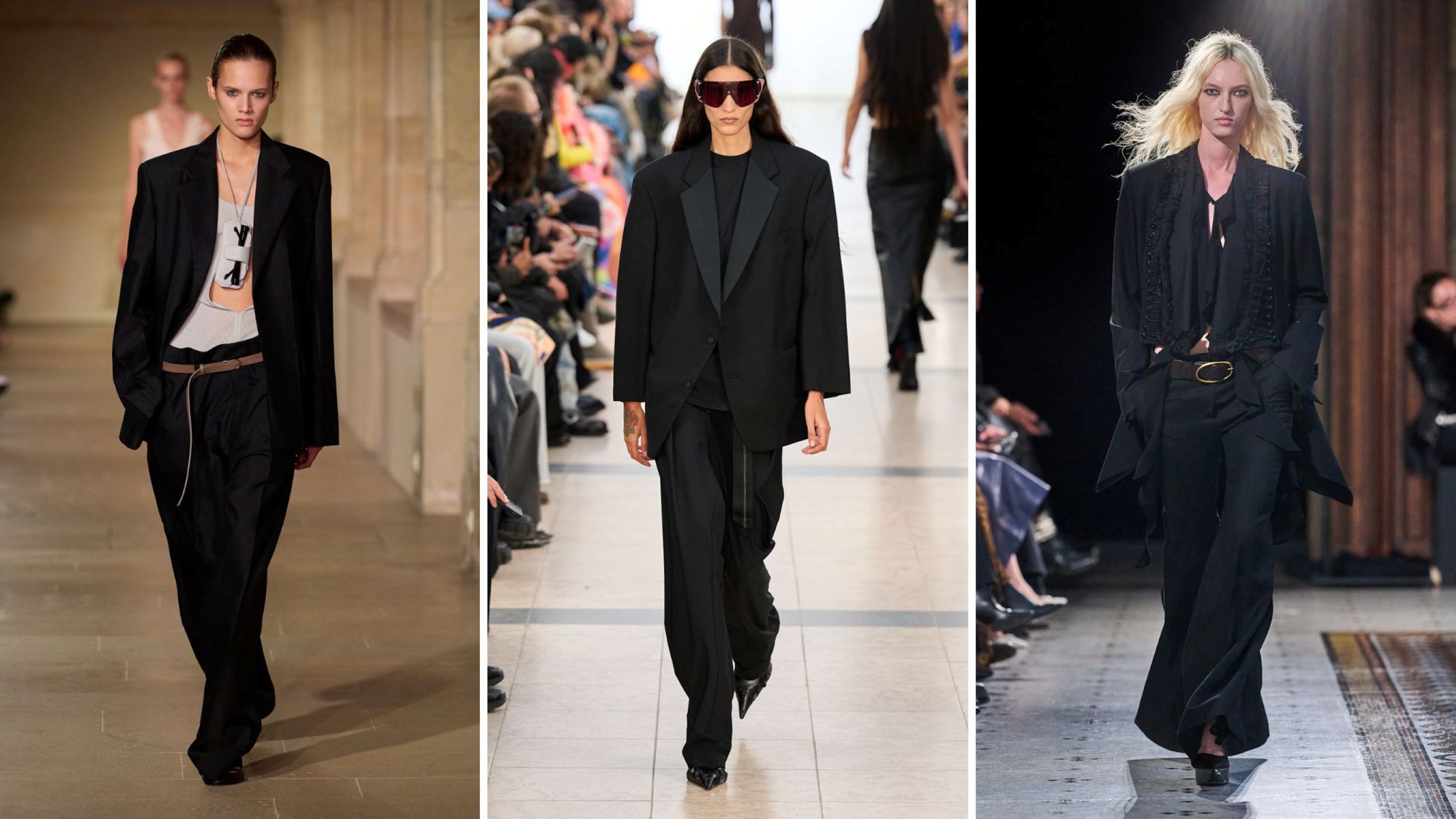 Victoria Beckham SS26; Ottolinger SS26; Nina Ricci SS26 - Credits: Launchmetrics.com/Spotlight