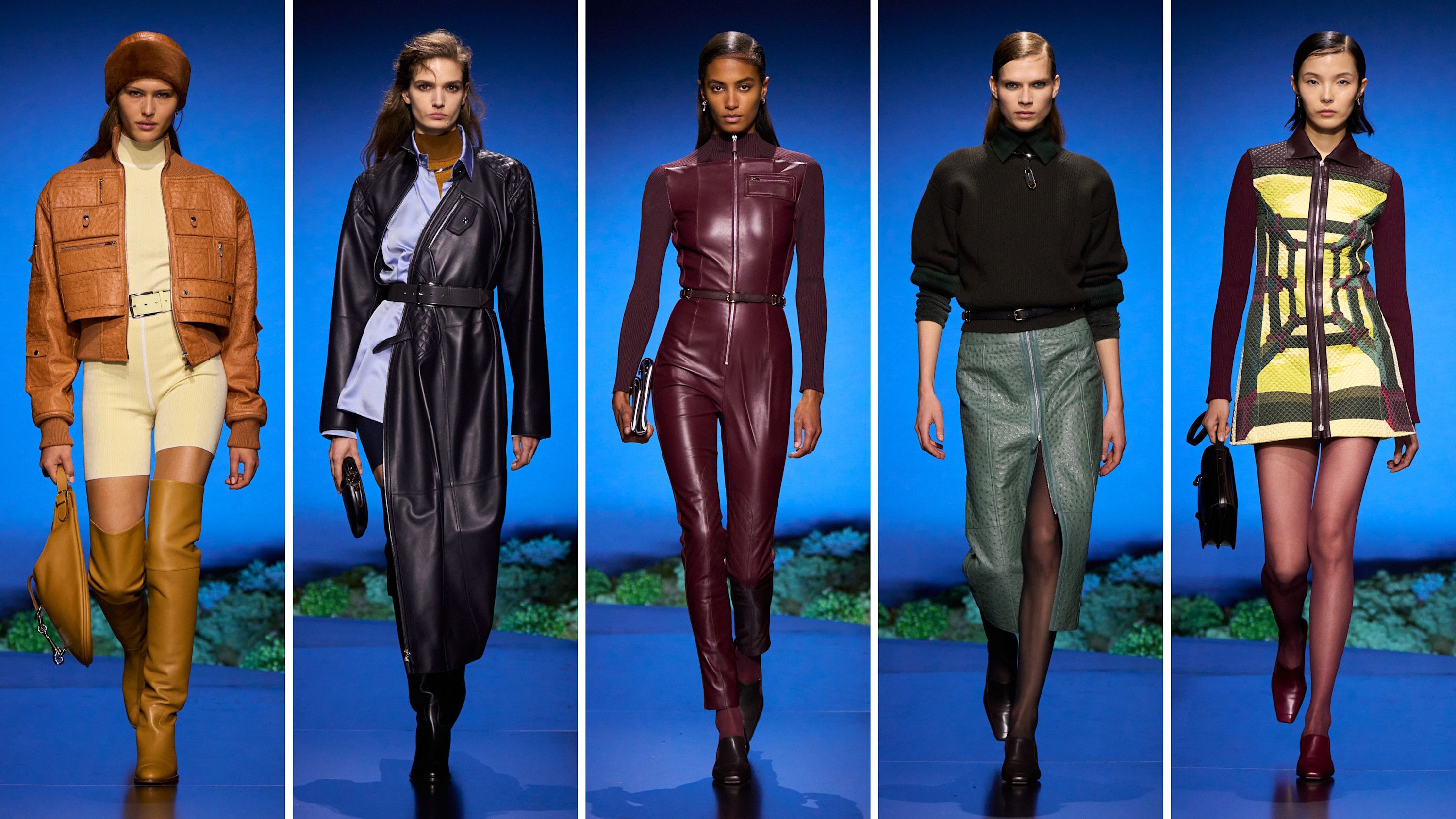 Alcune mises dalla collezione FW26-27 di Hermès - Credits: launchmetrics.com/Spotlight
