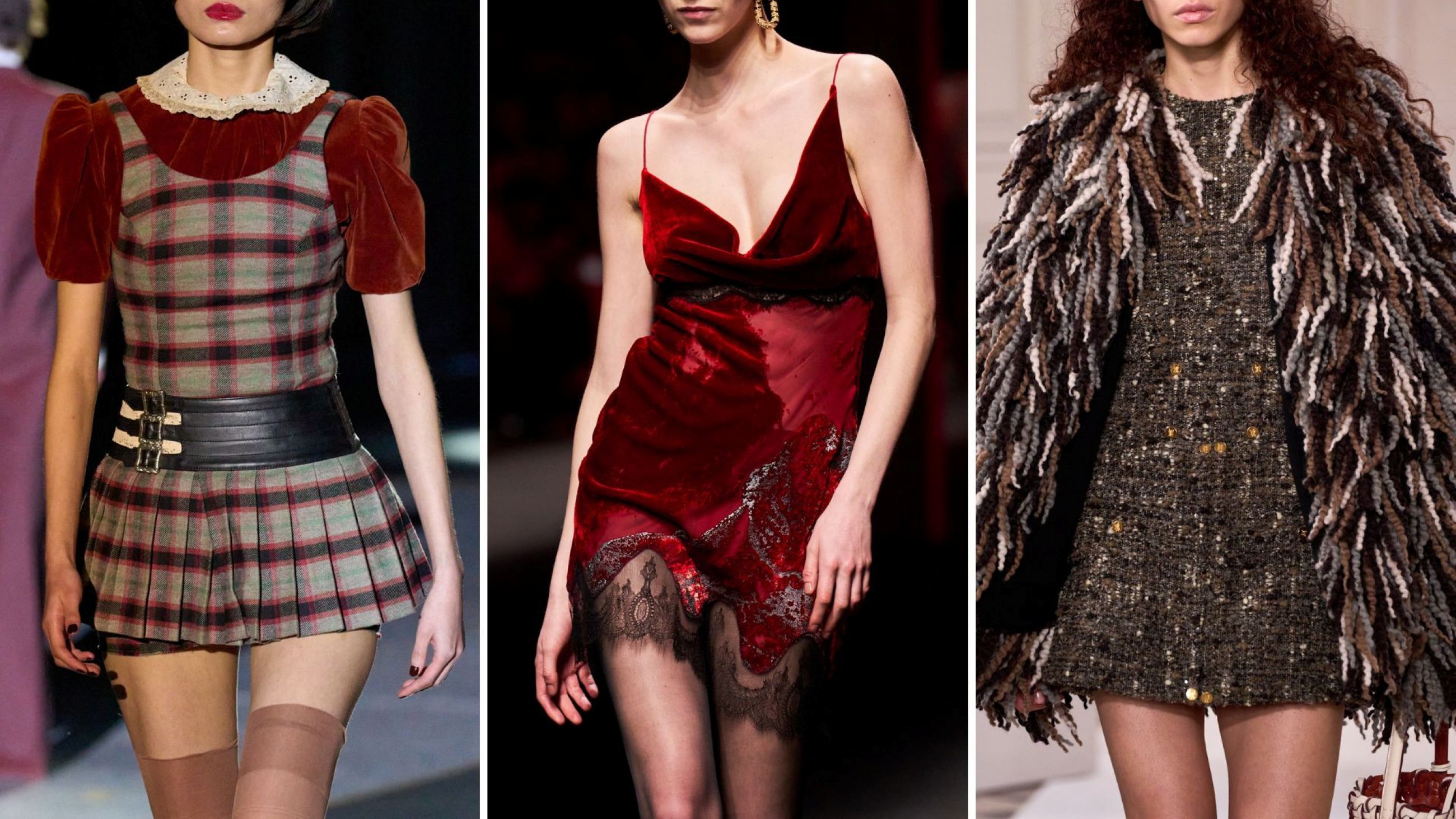 Enfants Deprimes FW25; Roberto Cavalli FW25; Giambattista Valli FW25 - Credits: Launchmetrics.com/Spotlight