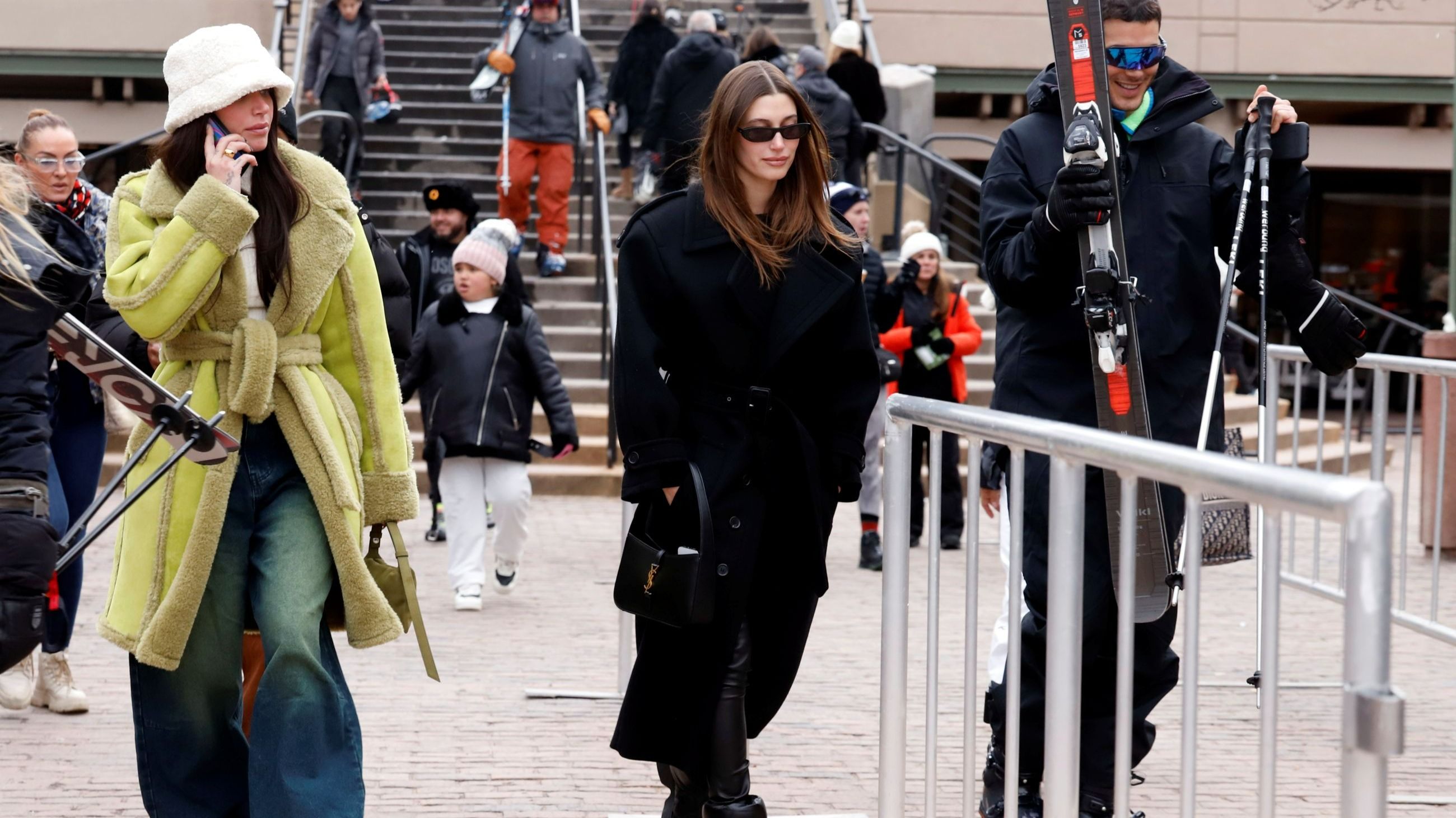 Hailey Bieber ad Aspen, in Colorado, il 31 dicembre 2022 - Credits: Getty Images