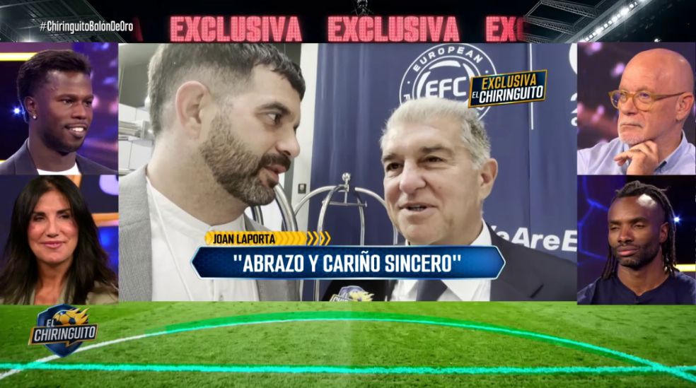 Joan Laporta habla con José Álvarez para El Chiringuito