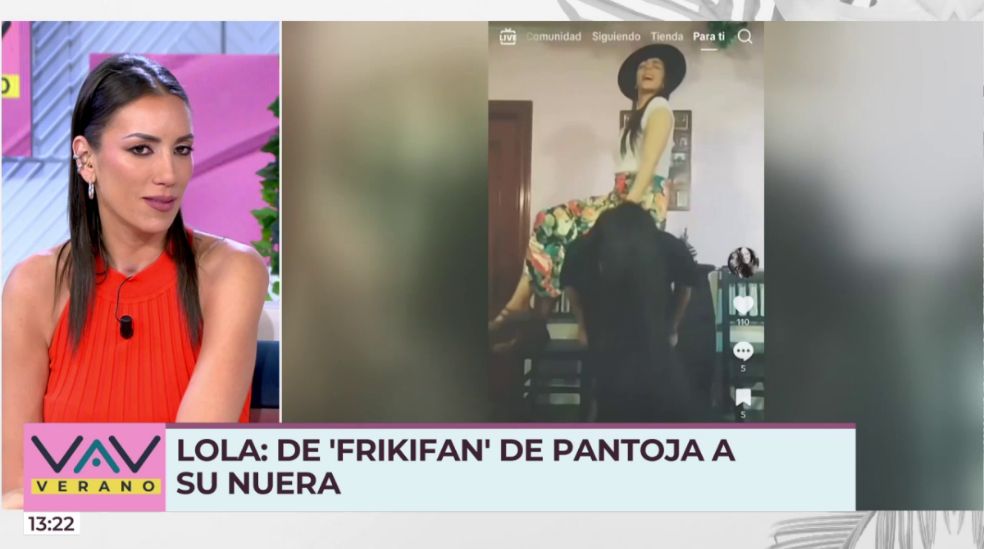 El momento 'frikifan' de Lola García con Isabel Pantoja: su imitación