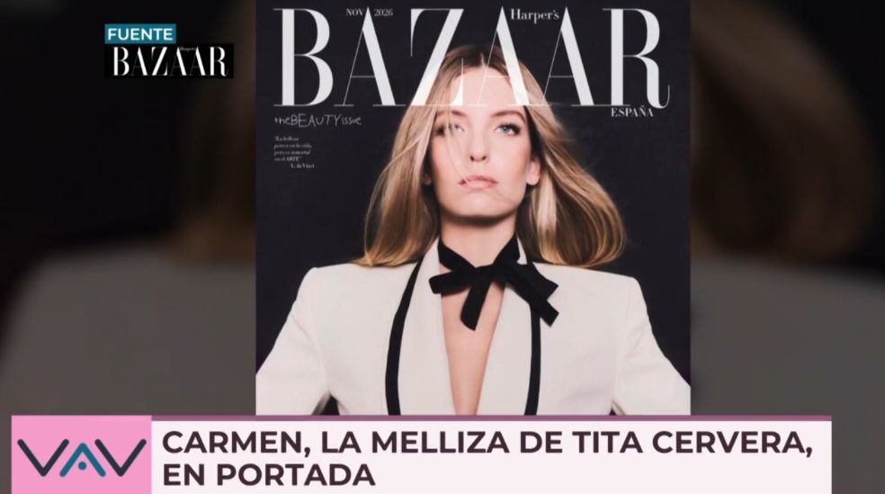 La hija de Tita Cervera toma el relevo generacional con su primera portada de revista: "Soy Carmen Thyssen Borne-Cervera"