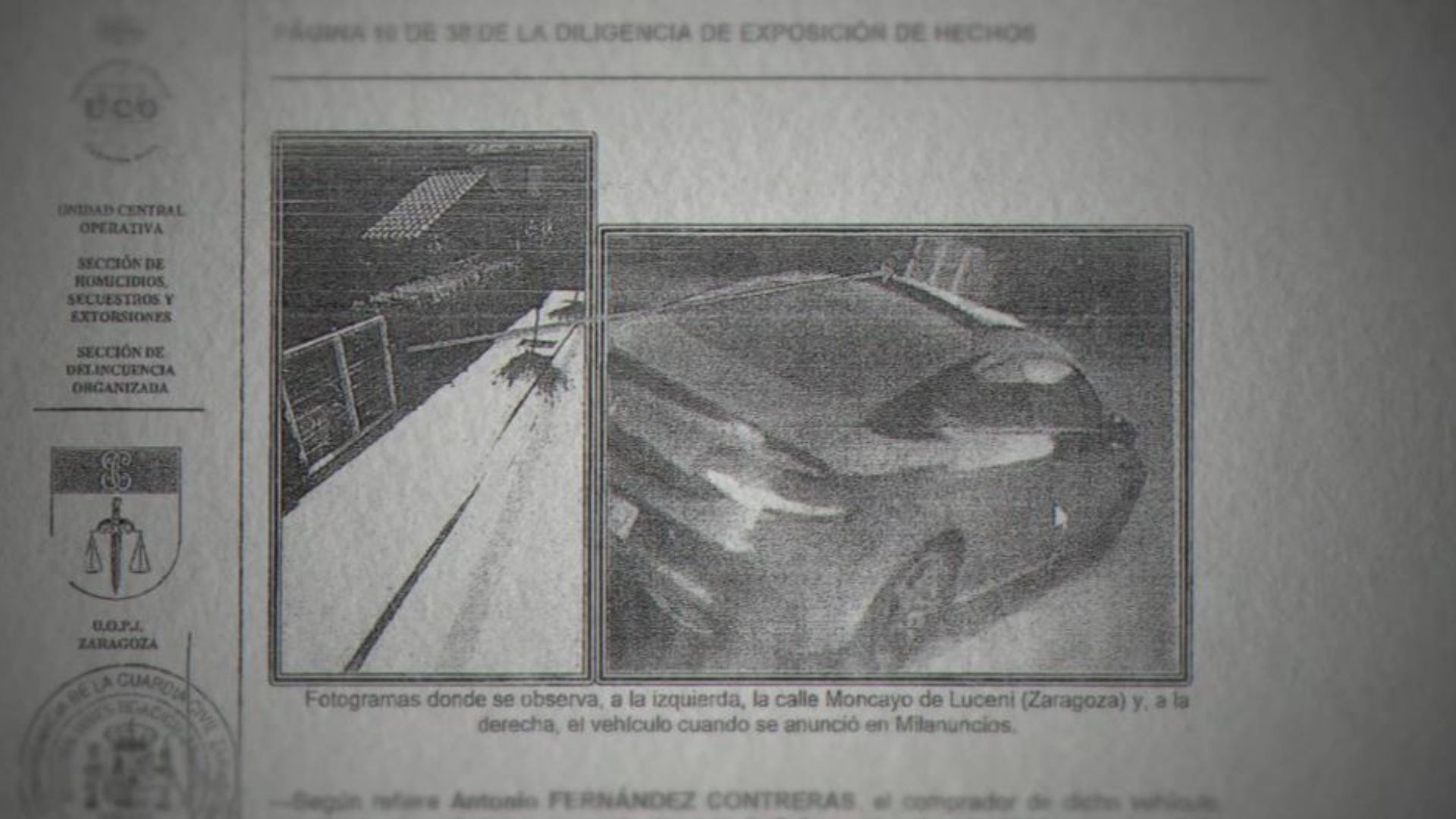 Los asesinos habían vendido el Mercedes en el que Josetxu había viajado hasta Zaragoza por 21.000 euros