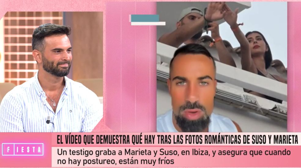 Suso Álvarez se defiende de las acusaciones por su falta de cariño en público hacia Marieta