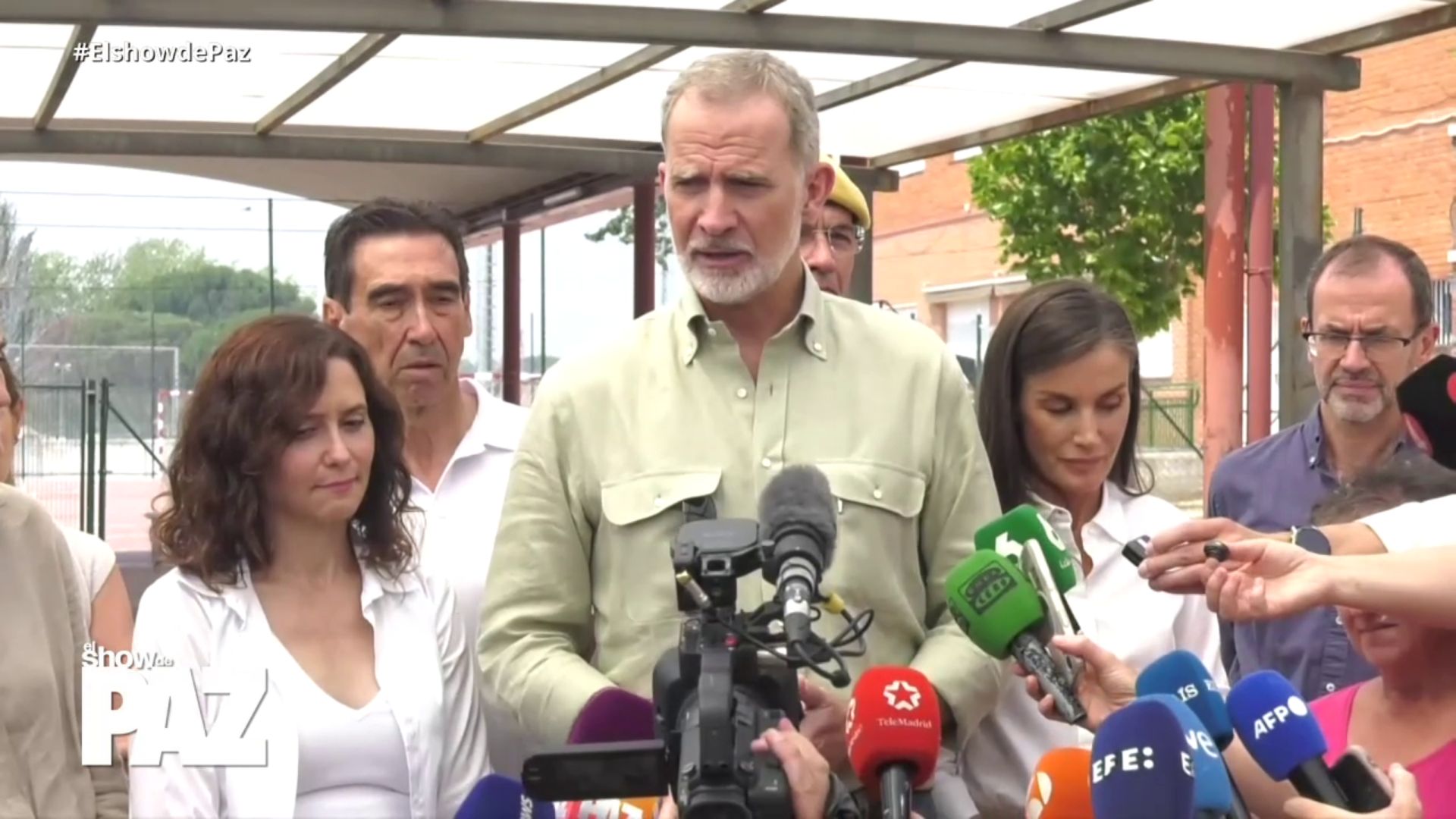 El rey Felipe VI dedica unas palabras de apoyo a los afectados por los incendios en Madrid, Ávila y Toledo desde Villamanta