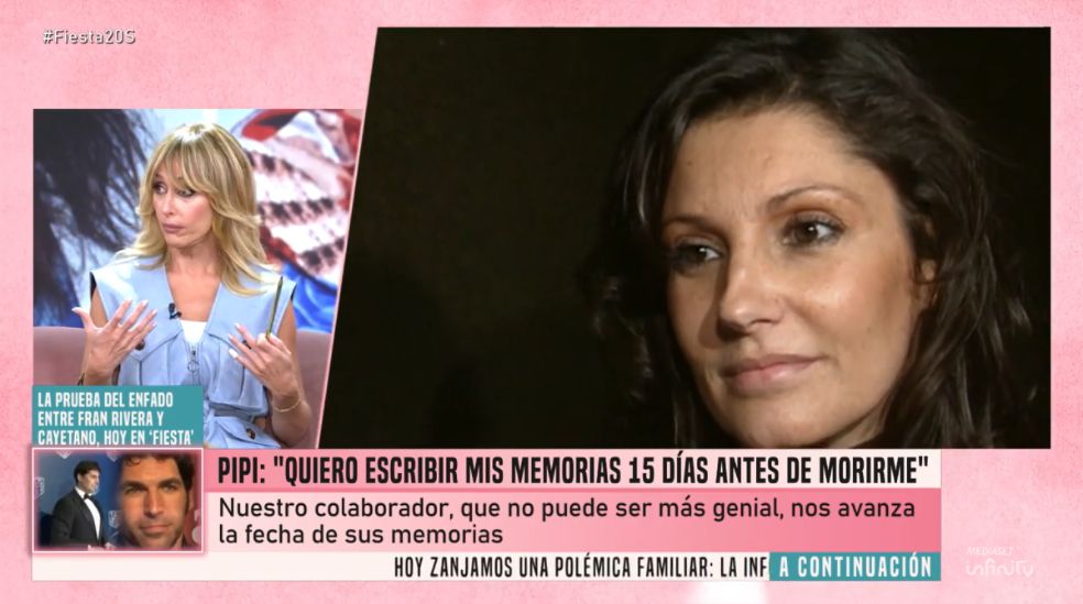 Emma García rememora su última conversación con Carmina Ordóñez