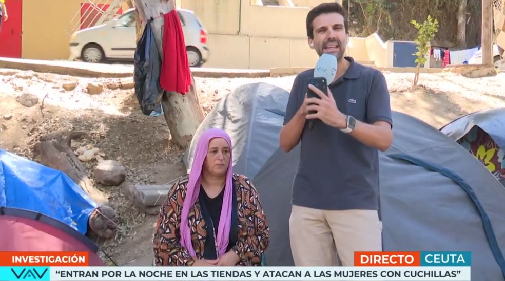 Investigan lo que pasa por la noche en los campamentos en Ceuta: agresiones y mucha inseguridad