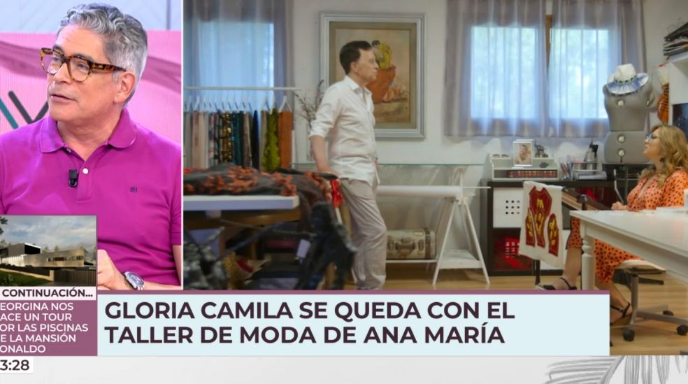 José Ortega Cano y Ana María Aldón, en una imagen en el famoso taller en el pasado