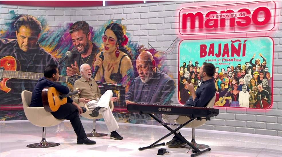 Fernando Trueba y Niño Josele, entrevistados por Miguel Manso en Noticias Cuatro