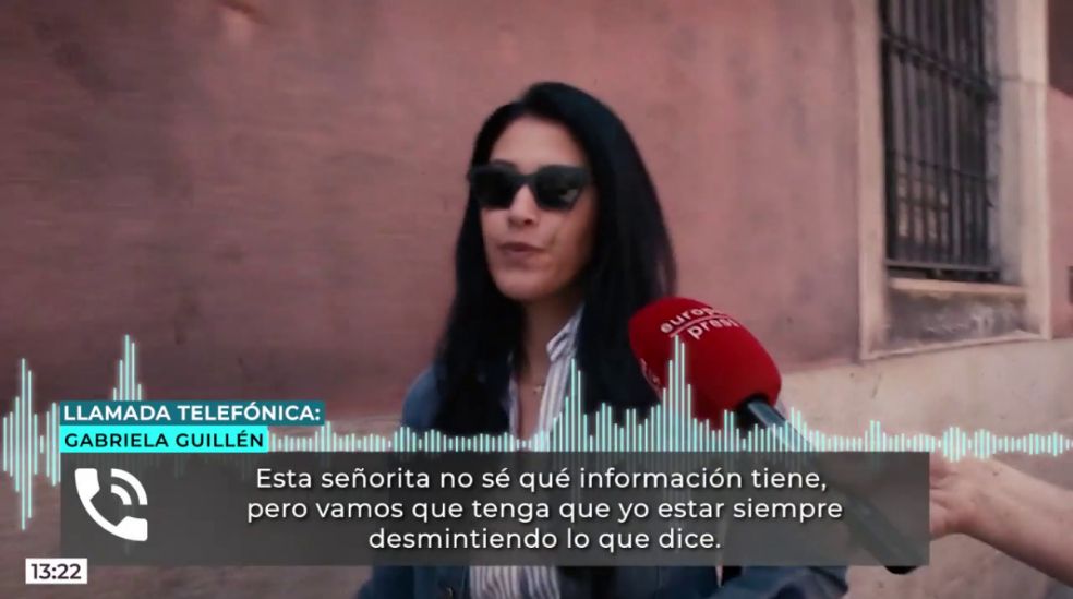 Gabriela Guillén arremete contra las informaciones de la colaboradora Adriana Dorronsoro