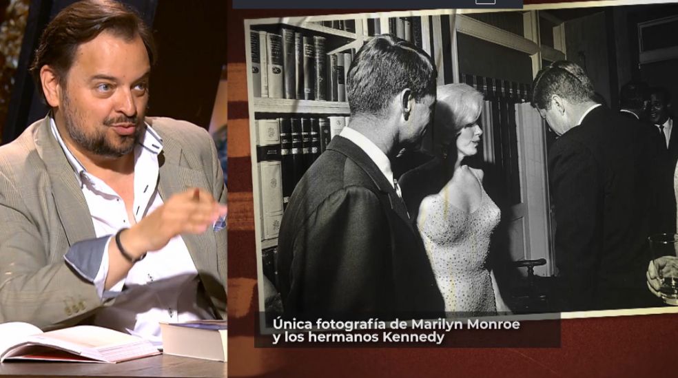 La única fotografía de Marilyn Monroe junto a los hermanos Kennedy