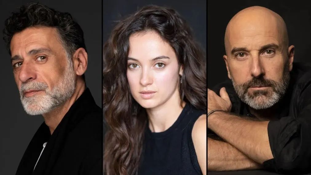Junto a los tres protagonistas, completan el reparto Nacho Fresneda, María de Nati y Antonio Gil
