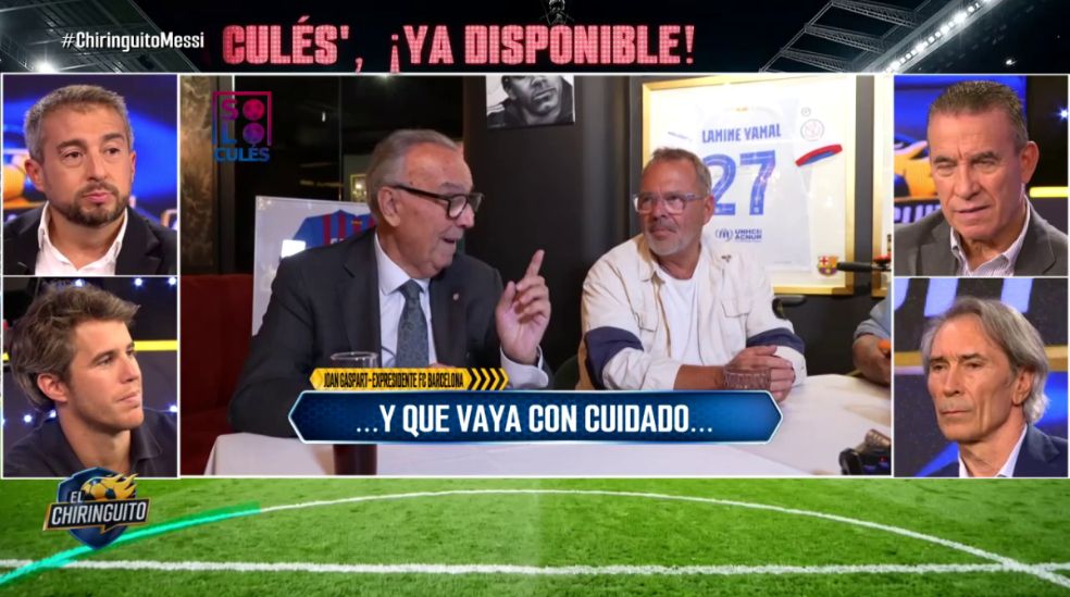 Joan Gaspart habla sobre Leo Messi