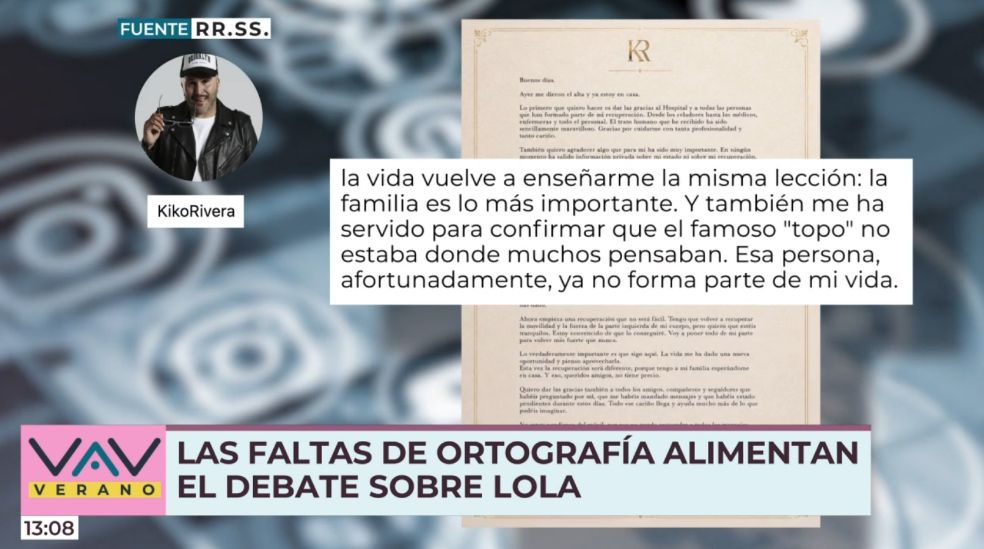 Uno de los comentados comunicados de Kiko Rivera antes de desaparecer de las redes