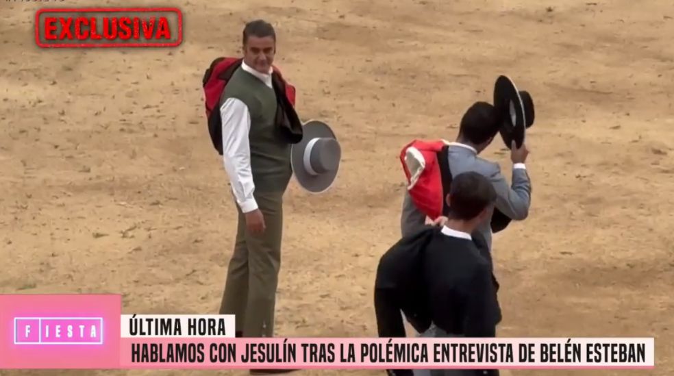 Jesulín de Ubrique, relajado y sonriente en Albacete tras las declaraciones de Belén Esteban