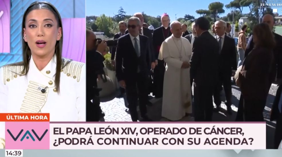 Patricia Pardo reacciona reacciona al diagnóstico del Papa León XIV con un mensaje claro