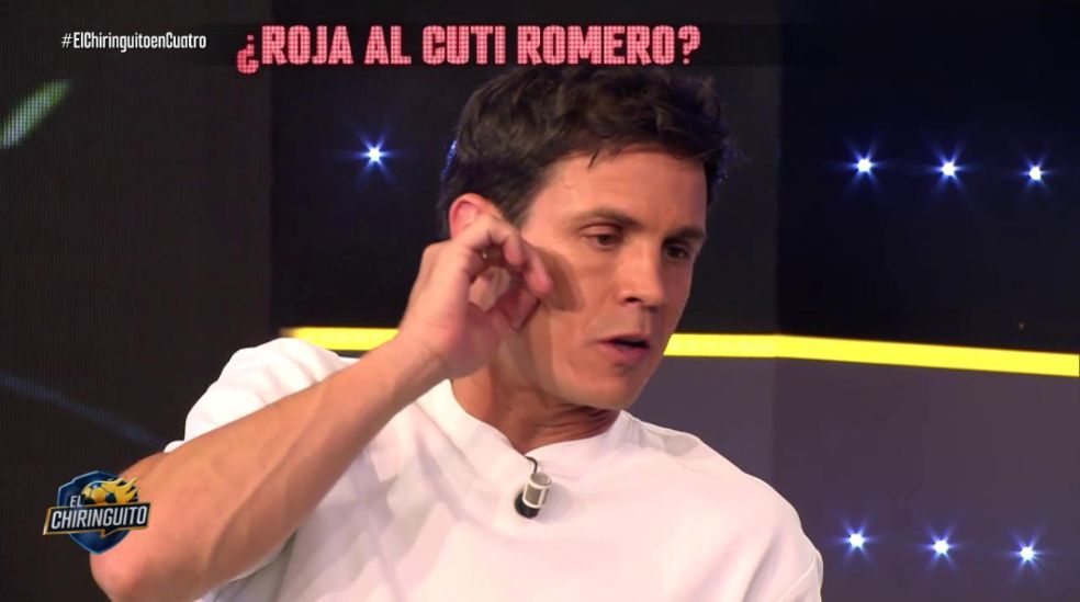 Edu Aguirre, durante su intervención en El Chiringuito