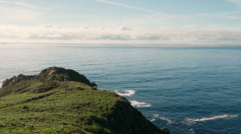 Los acantilados de la punta de Estaca de Bares