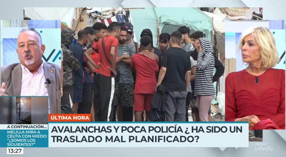 Tensión, avalanchas y poca policía en los traslados: el análisis de la situación de Ceuta