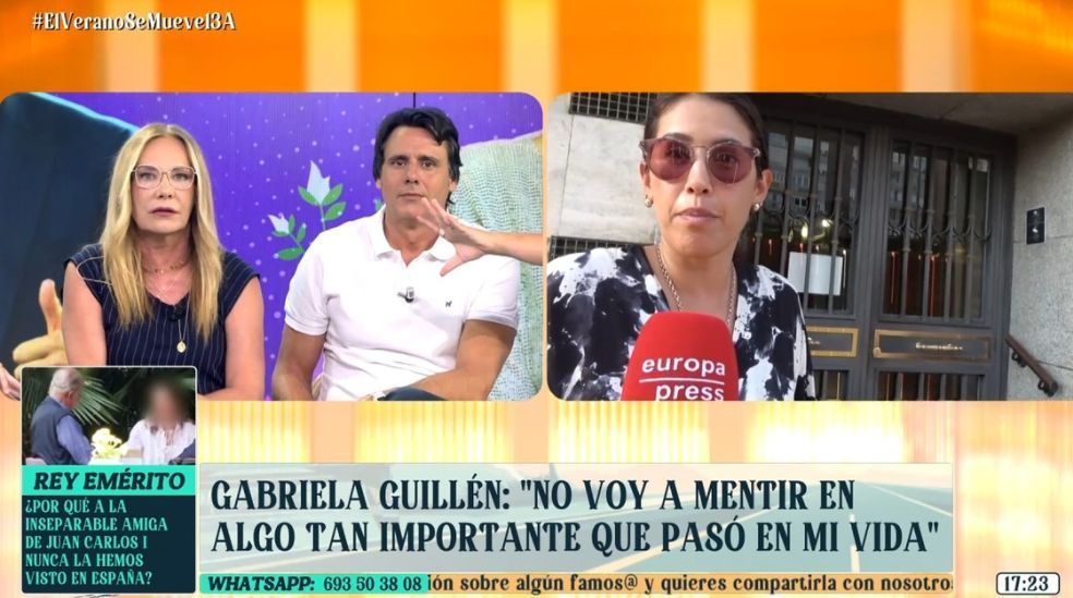 Las palabras más sinceras de Gabriela Guillén, a debate, en 'El verano se mueve'