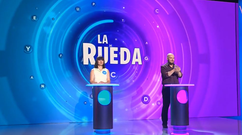 Lilit Manukyan y Fran González, en la prueba final 'La Rueda'