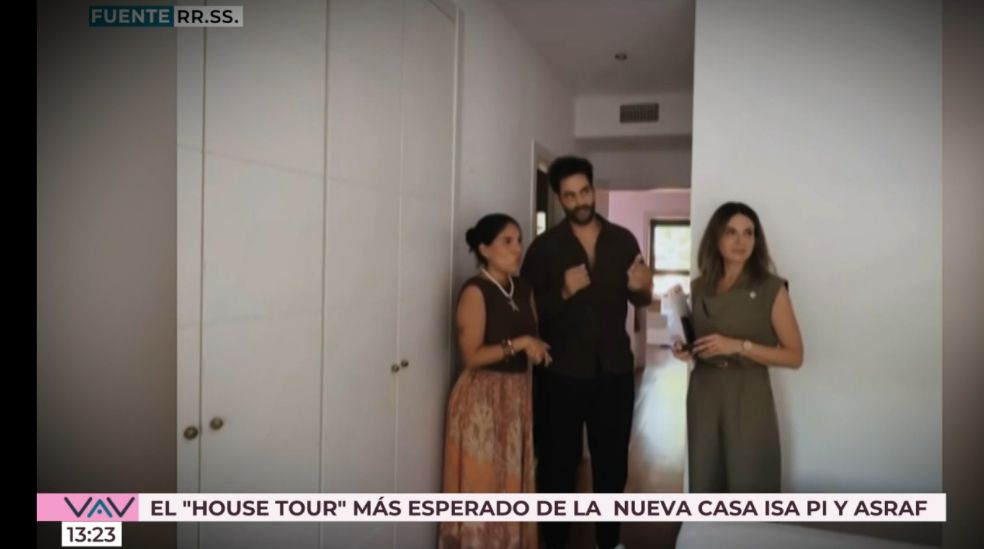 El dormitorio principal de Isa Pantoja y Asraf Beno: su primer roce decorativo