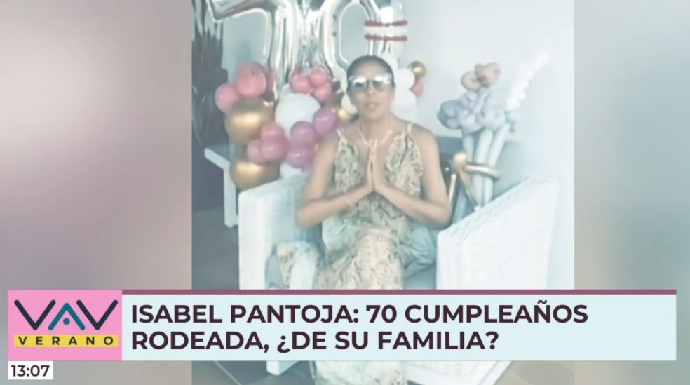 Isabel Pantoja ha compartido un vídeo muy analizado por su 70 cumpleaños