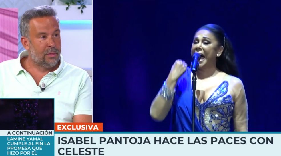Kike Calleja ha explicado cómo ha sido el encuentro entre Isabel Pantoja y Celeste en Canarias