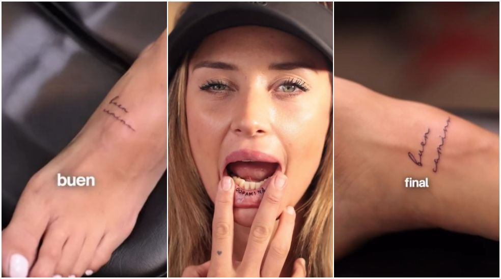 Así son los significativos tatuajes que se ha hecho Yuli Cagna tras hacer el Camino de Santiago