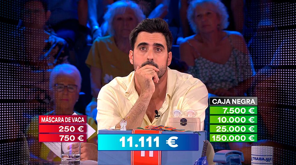 Unai piensa en sus hijos y se planta con la oferta de 11.111 euros en '¡Allá tú!'