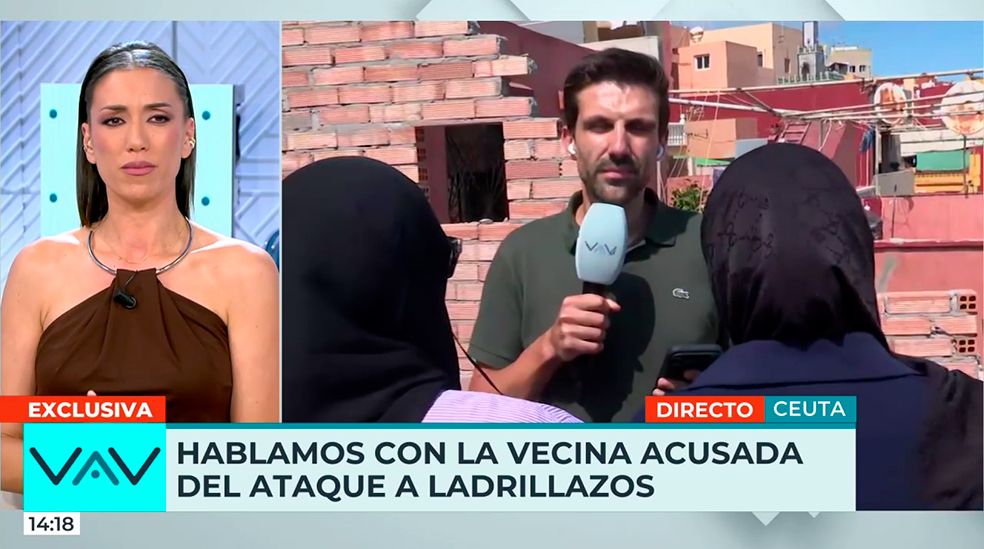 Hiba niega estar detrás de la agresión y ofrece su versión a David Cifuentes. 