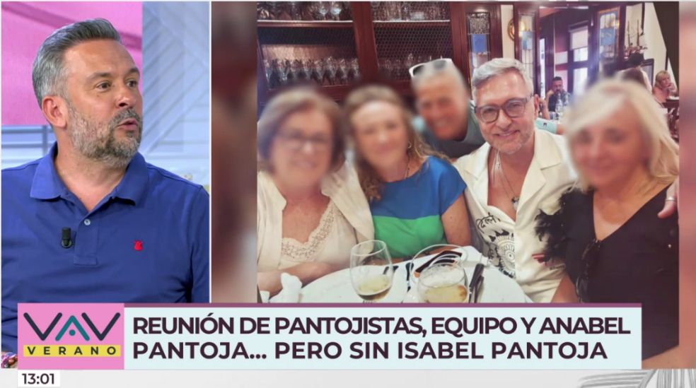 La foto de la polémica reunión de la "traición" contra Isabel Pantoja