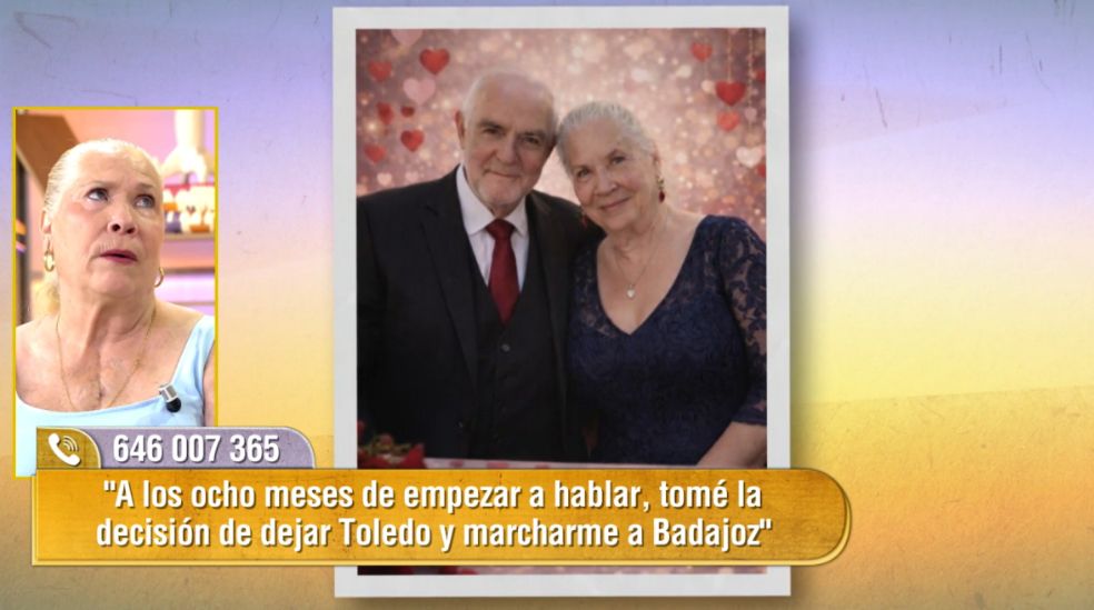 María ha comenzado una nueva relación con Vicente después de 14 años de la muerte de su marido