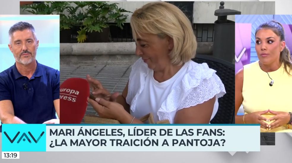 La líder de las pantofans, Mari Ángeles, prepara su traición a Isabel Pantoja