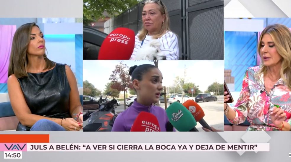 Los colaboradores de 'Vamos a ver' han analizado las últimas declaraciones de Juls Janeiro contra Belén Esteban