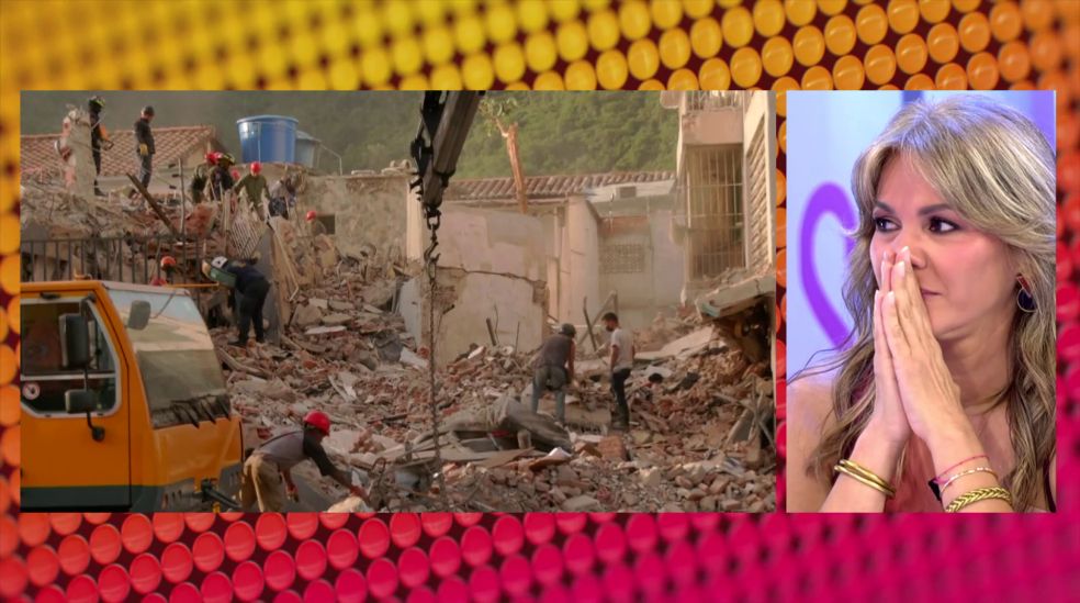 La colaboradora de 'El show de Paz' se derrumba al hablar sobre la tragedia en Venezuela tras el doblete sísmico