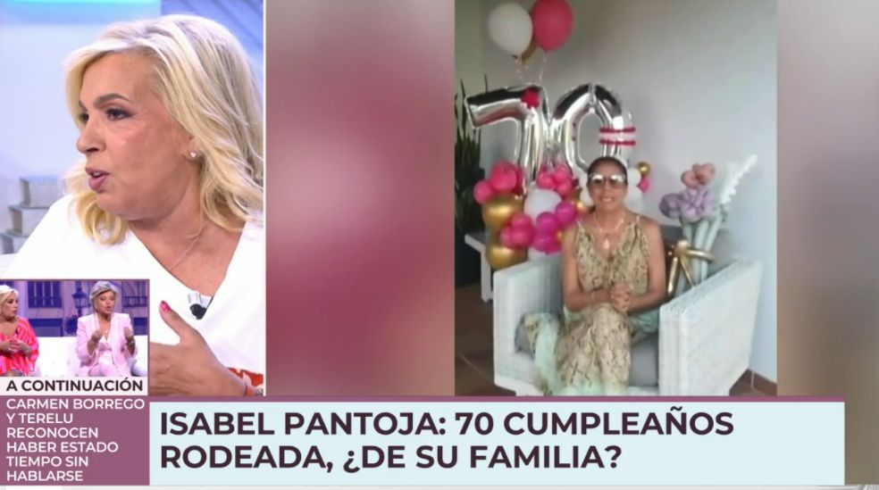Carmen Borrego ha opinado del estilo de Isabel Pantoja y del vídeo que ha colgado en sus redes