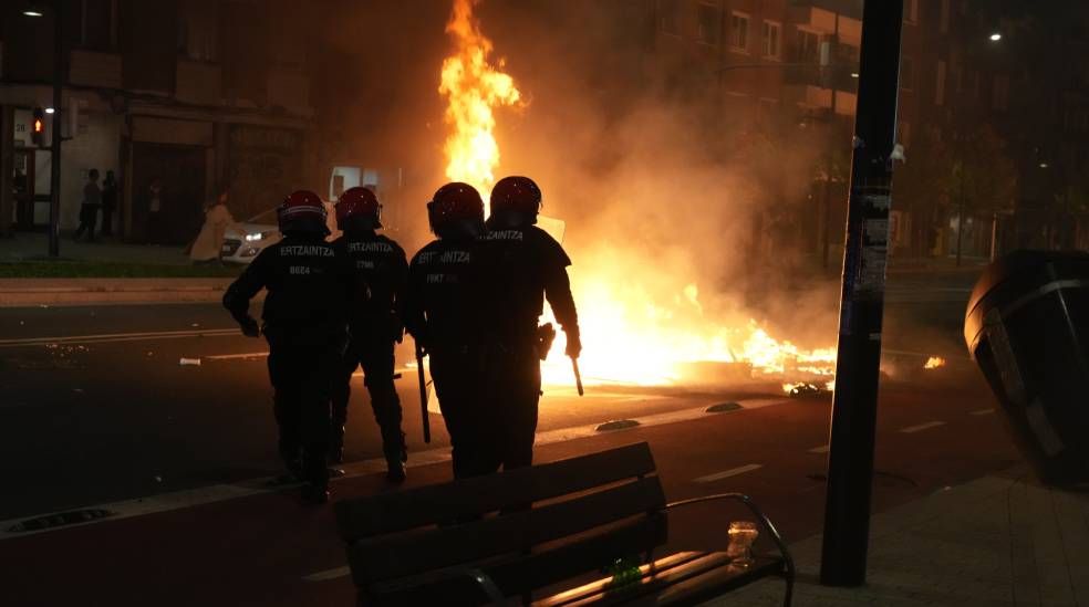 Los últimos disturbios violentos en Bilbao