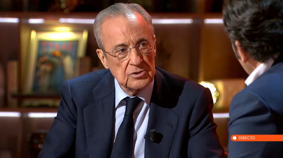 Florentino Pérez confirma la llegada de Dumfries si gana las elecciones este domingo