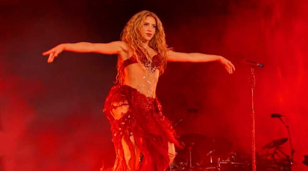 Shakira acaba de terminar su larga residencia de 12 conciertos en Madrid.