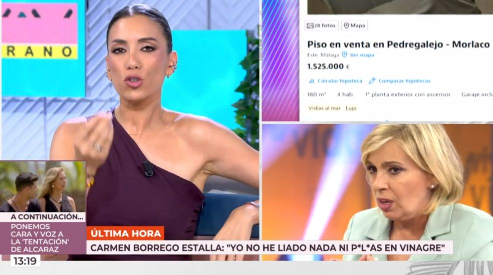Carmen Borrego ha estallado y contado su versión a Omar Suárez