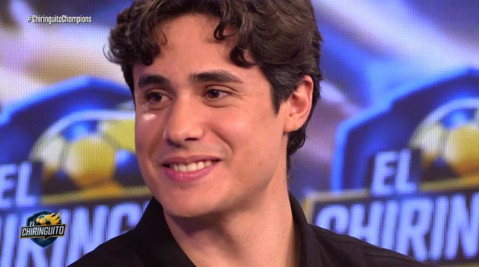 Rafa Acevedo, emocionado en El Chiringuito