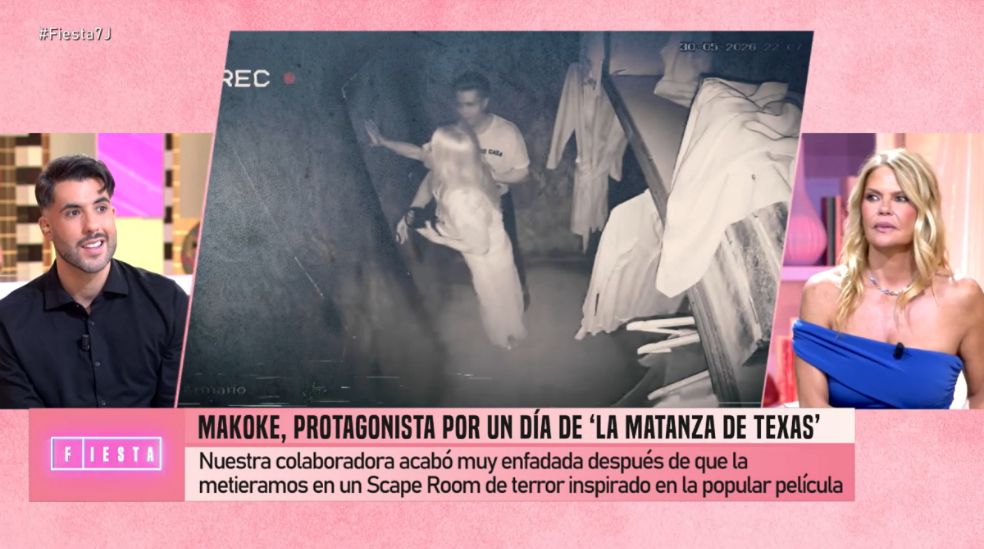 Makoke, indignada tras entrar en un 'Escape Room'  de 'La Matanza de texas' por su despedida de soltera