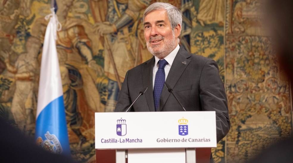 El presidente del Gobierno de Canarias, Fernando Clavijo