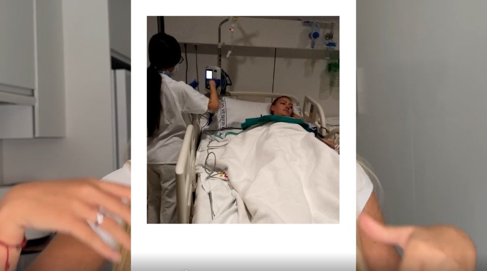 Náyades Lospitao, de 'LIDLT 11', comparte una imagen exclusiva desde el hospital tras su operación